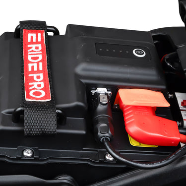 Battery connector close up